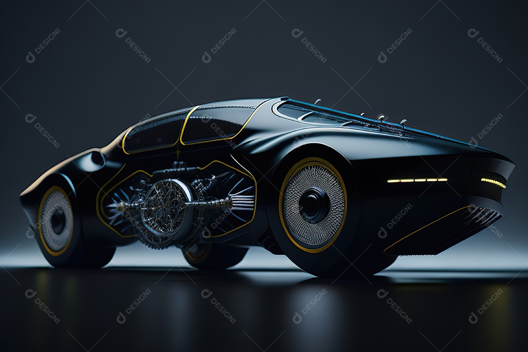 Plano geral de um carro biomecânico mínimo