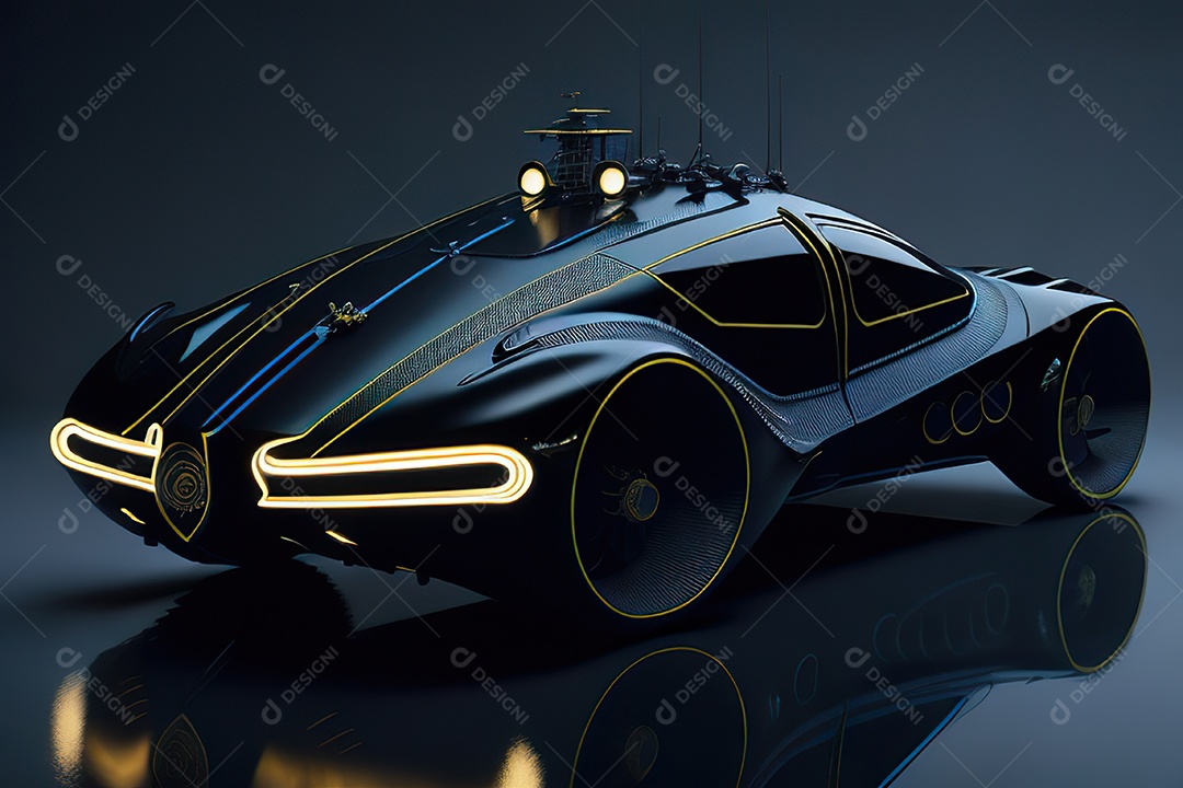 Plano geral de um carro biomecânico mínimo