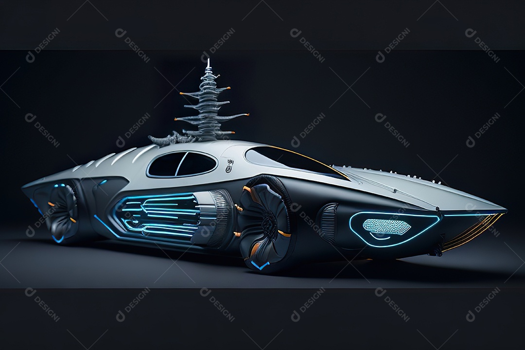 Plano geral de um carro biomecânico mínimo