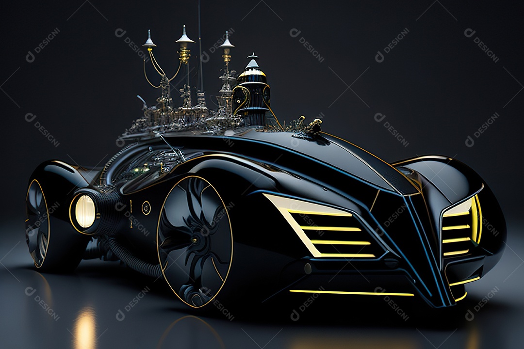 Plano geral de um carro biomecânico mínimo