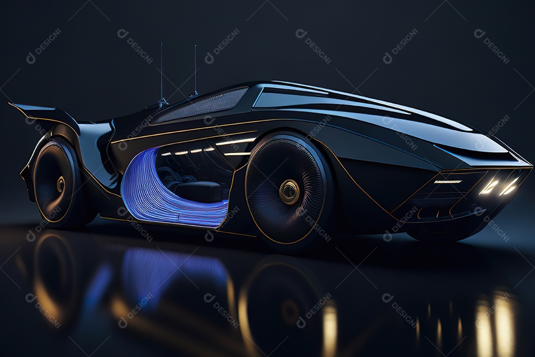 Plano geral de um carro biomecânico