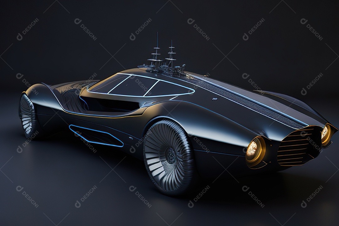 Plano amplo de uma biomecânica mínima azul