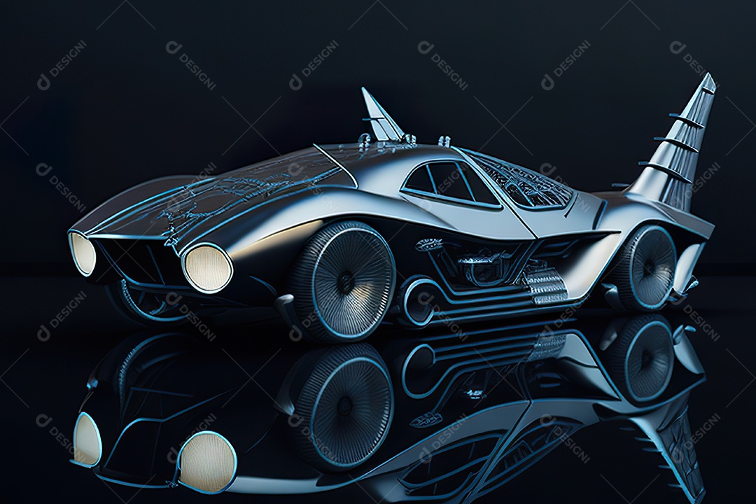 Plano amplo de uma biomecânica mínima azul