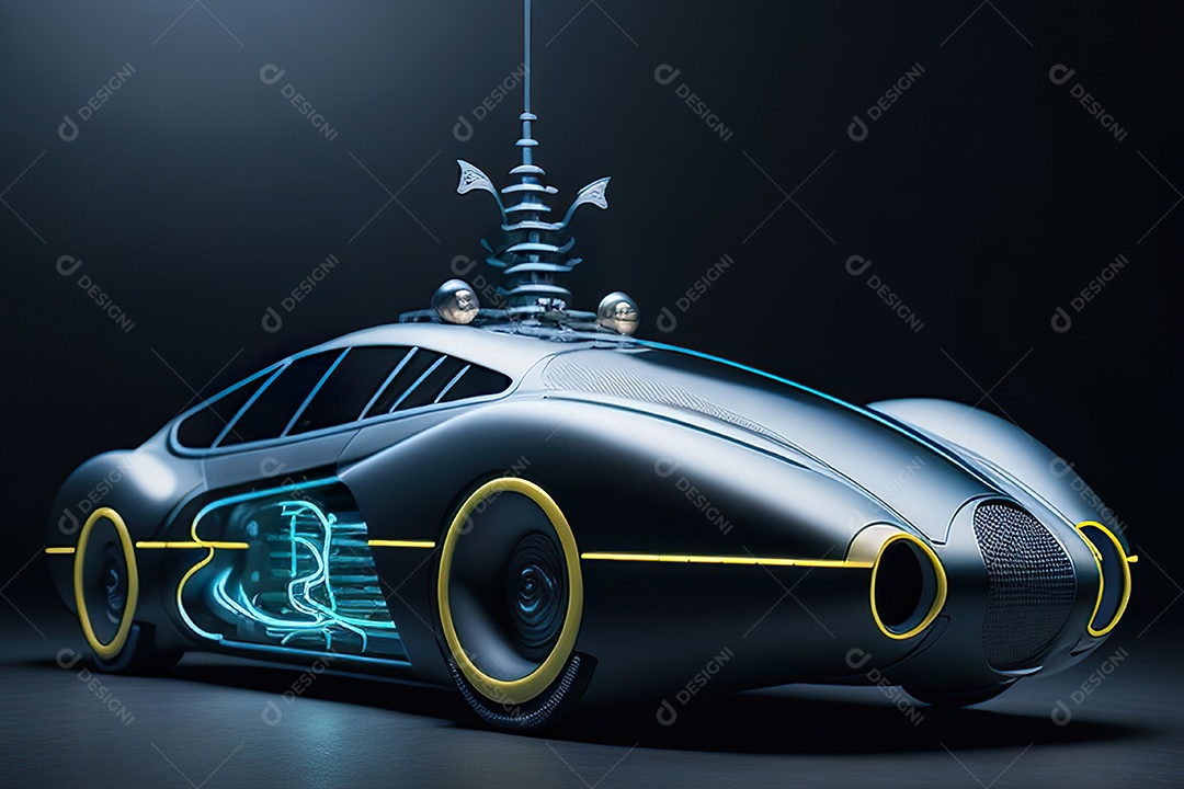 Plano geral de um carro biomecânico mínimo