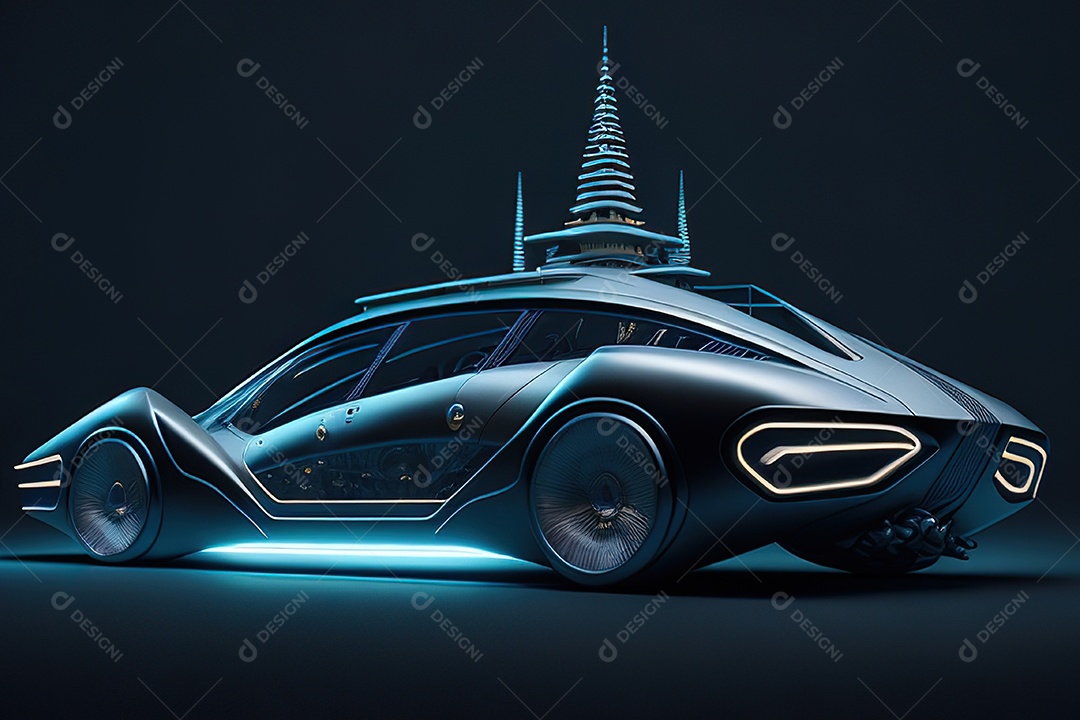 Plano geral de um carro biomecânico mínimo