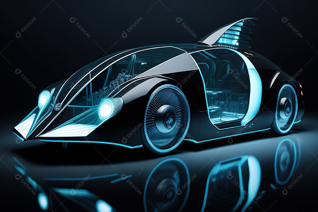 Plano geral de um carro biomecânico mínimo