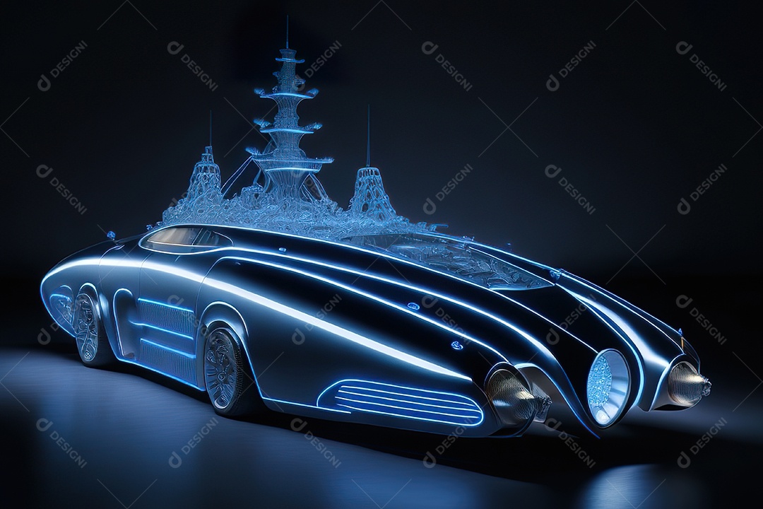 Plano geral de um carro biomecânico mínimo