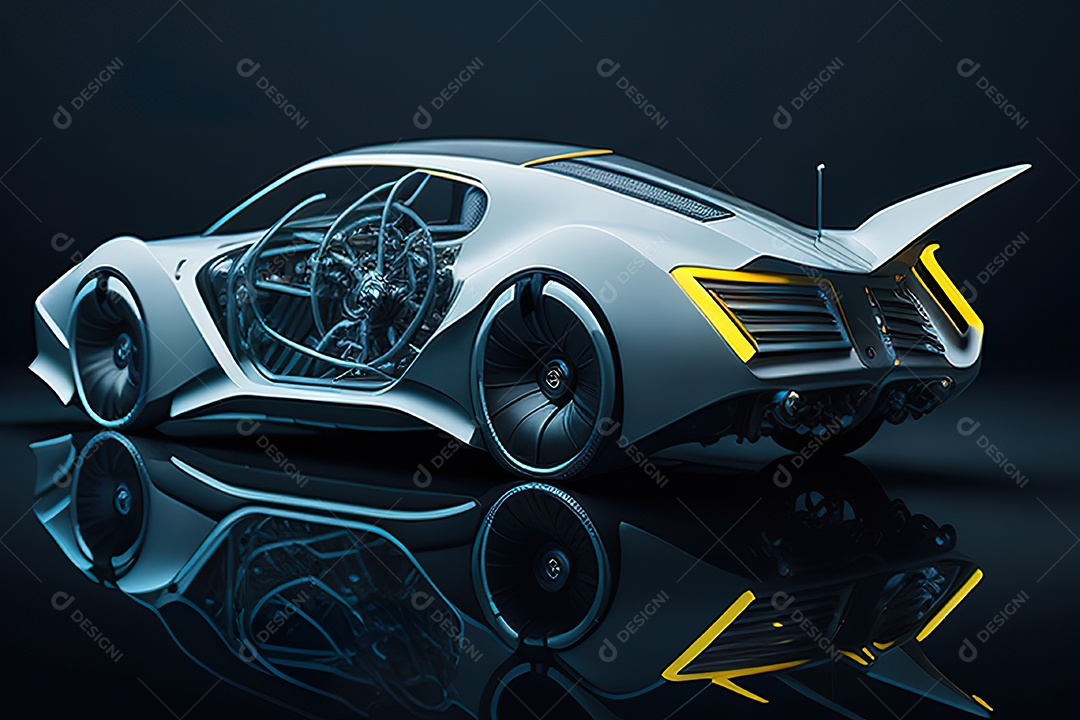 Plano geral de um carro biomecânico mínimo