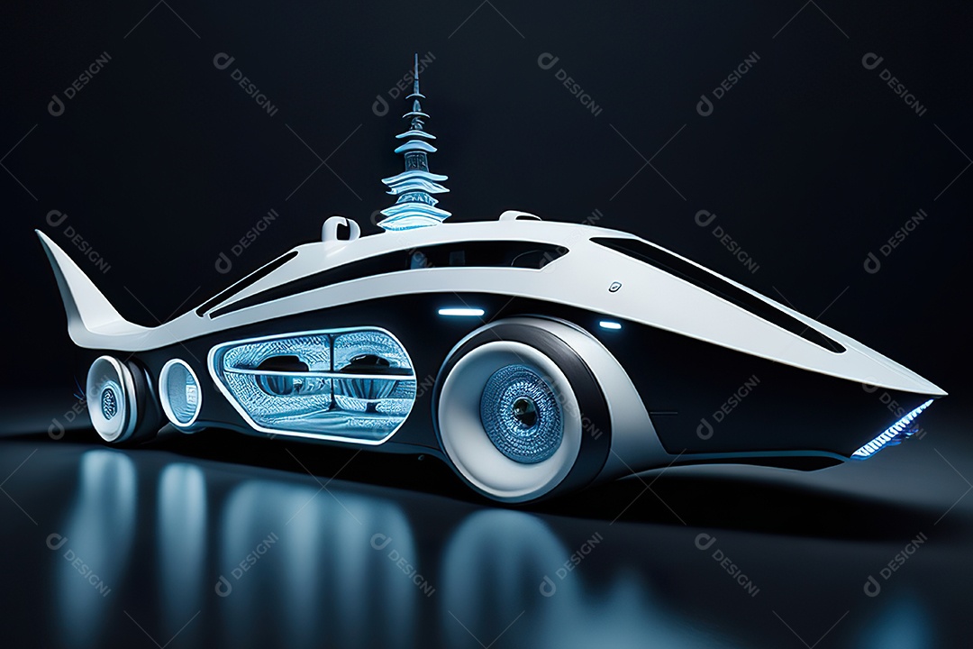 Plano geral de um carro biomecânico mínimo