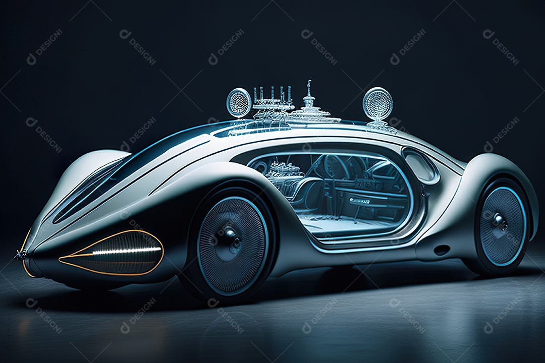 Plano geral de um carro biomecânico mínimo