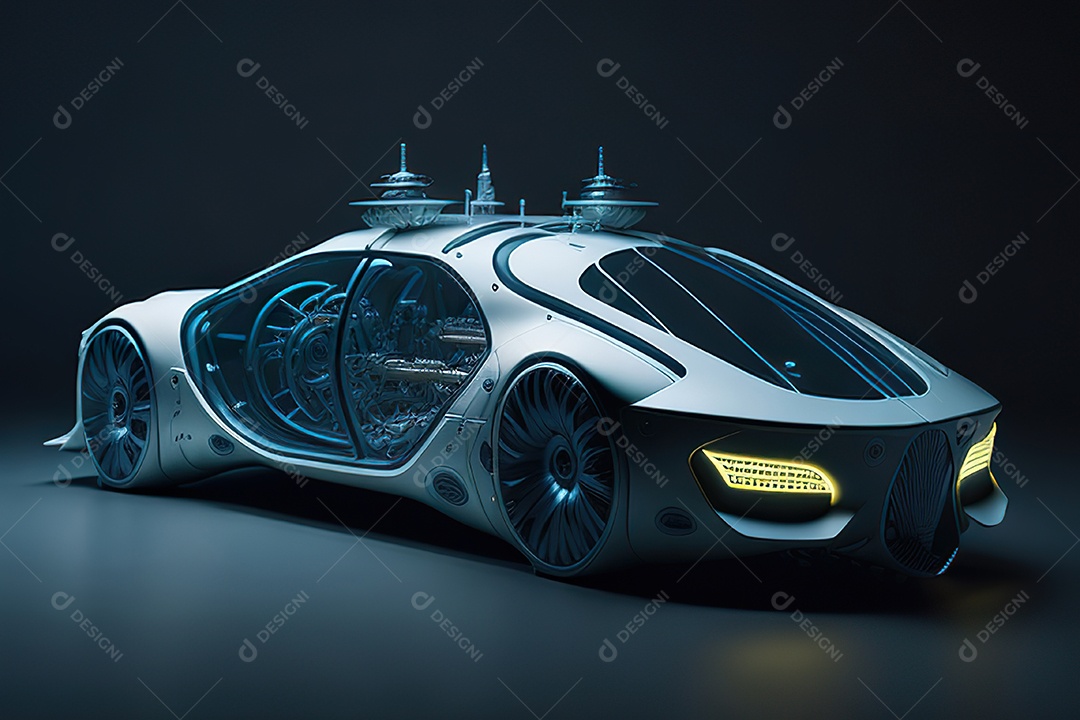 Plano geral de um carro biomecânico mínimo