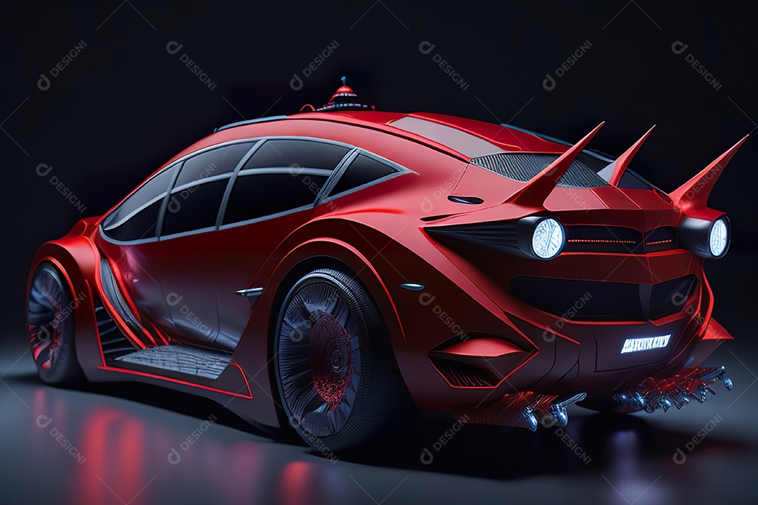 Plano geral de um carro biomecânico mínimo