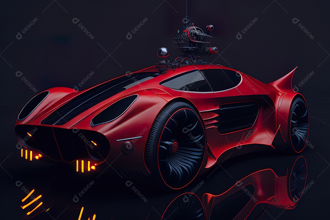 Plano geral de um carro biomecânico mínimo