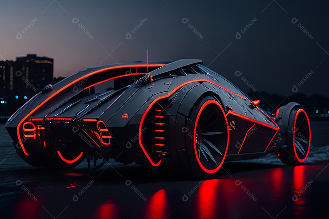 Plano geral de um carro biomecânico mínimo