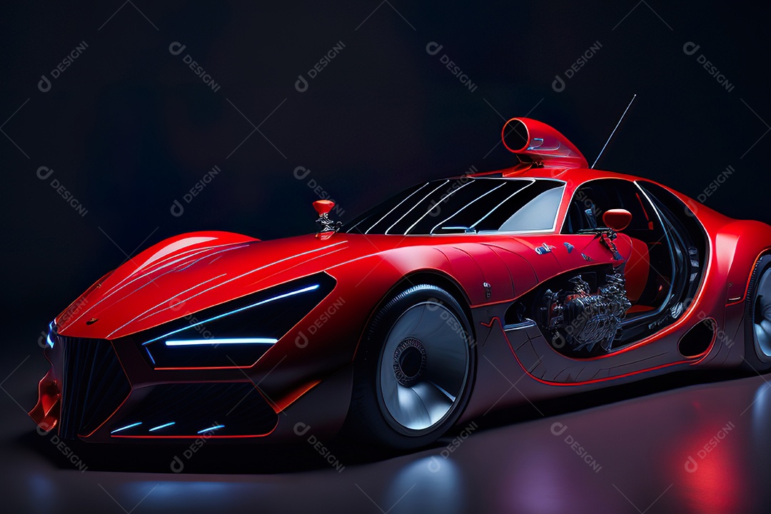 Plano geral de um carro biomecânico mínimo