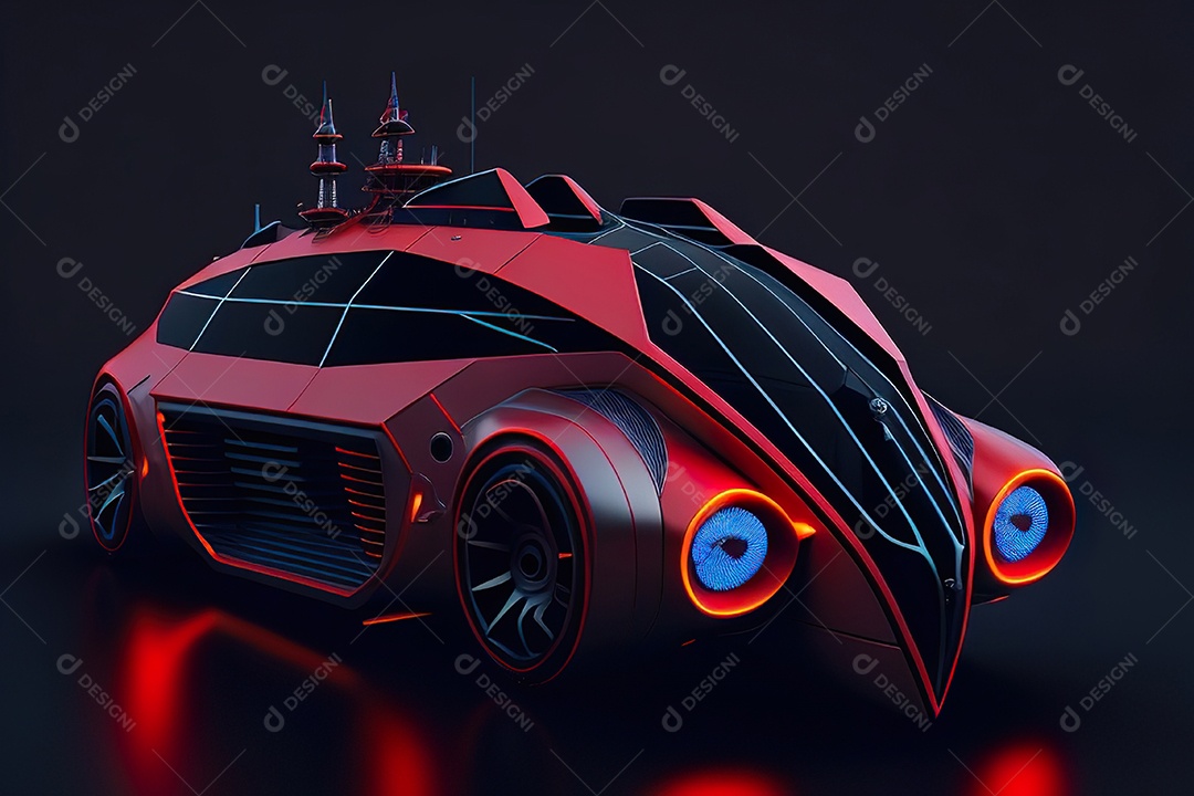 Plano geral de um carro biomecânico mínimo