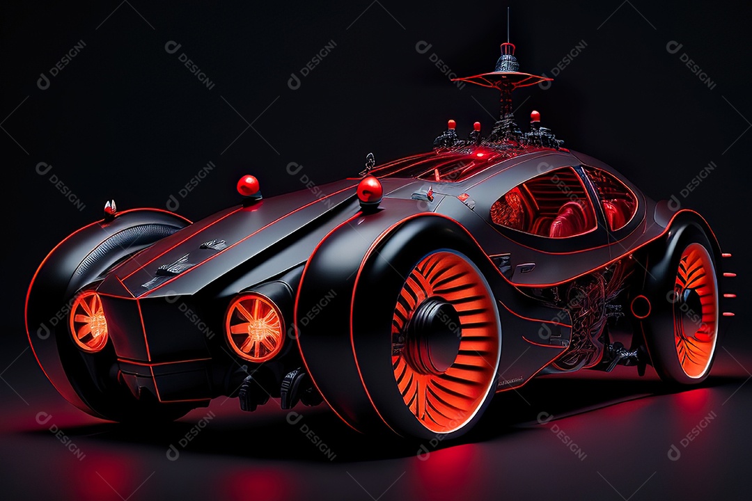 Plano geral de um carro biomecânico mínimo