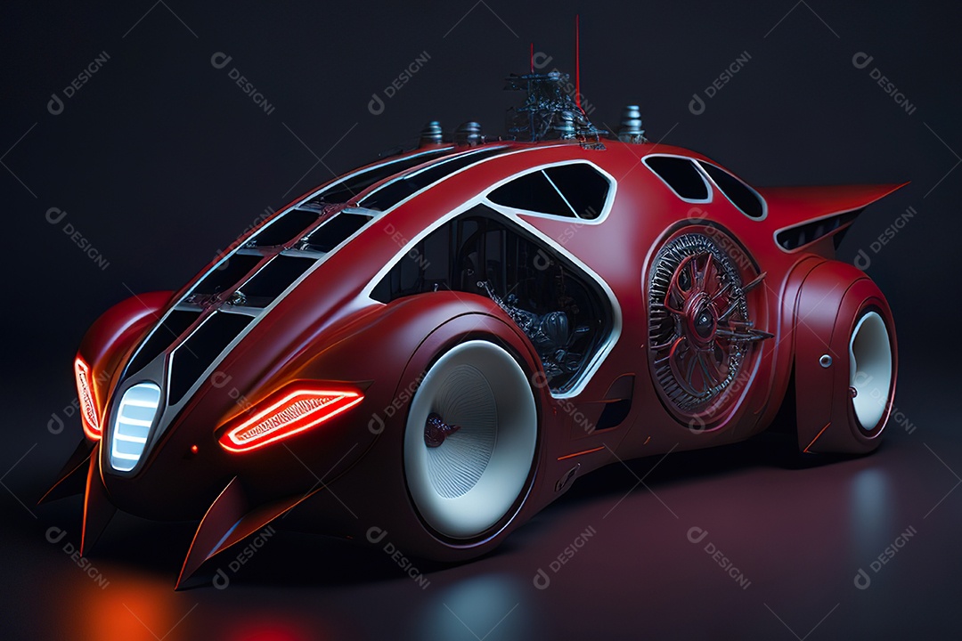 Plano geral de um carro biomecânico mínimo