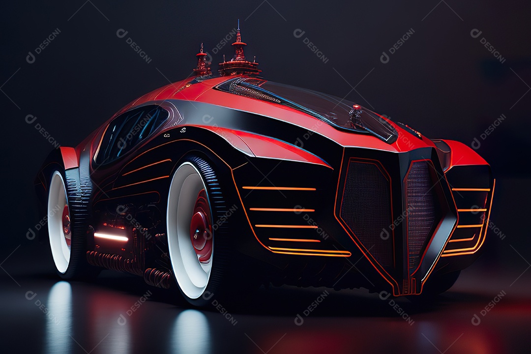 Plano geral de um carro biomecânico mínimo