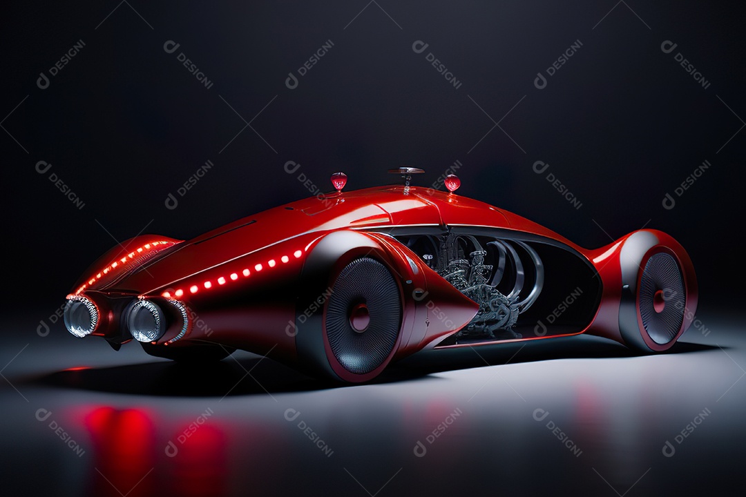 Plano geral de um carro biomecânico mínimo