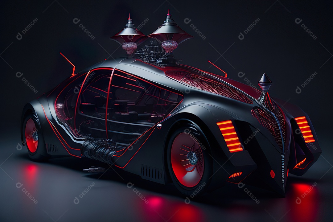 Plano geral de um carro biomecânico mínimo