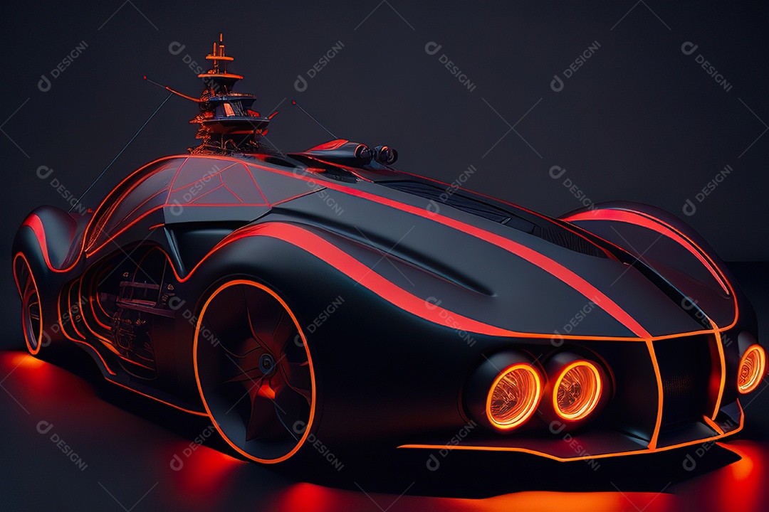 Plano geral de um carro biomecânico mínimo