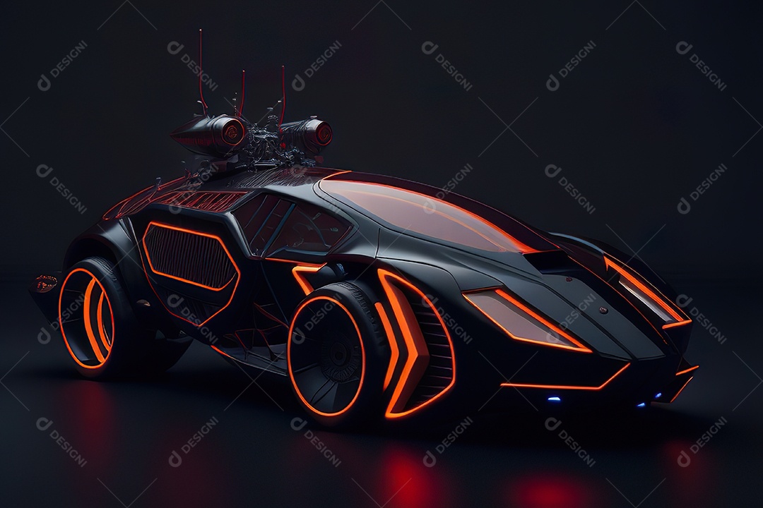 Plano geral de um carro biomecânico mínimo