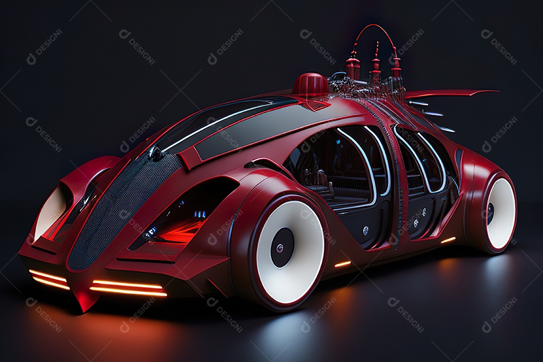 Plano geral de um carro biomecânico mínimo