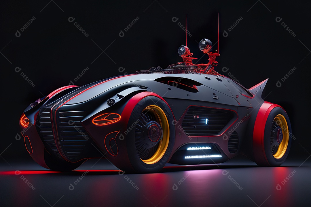 Plano geral de um carro biomecânico mínimo