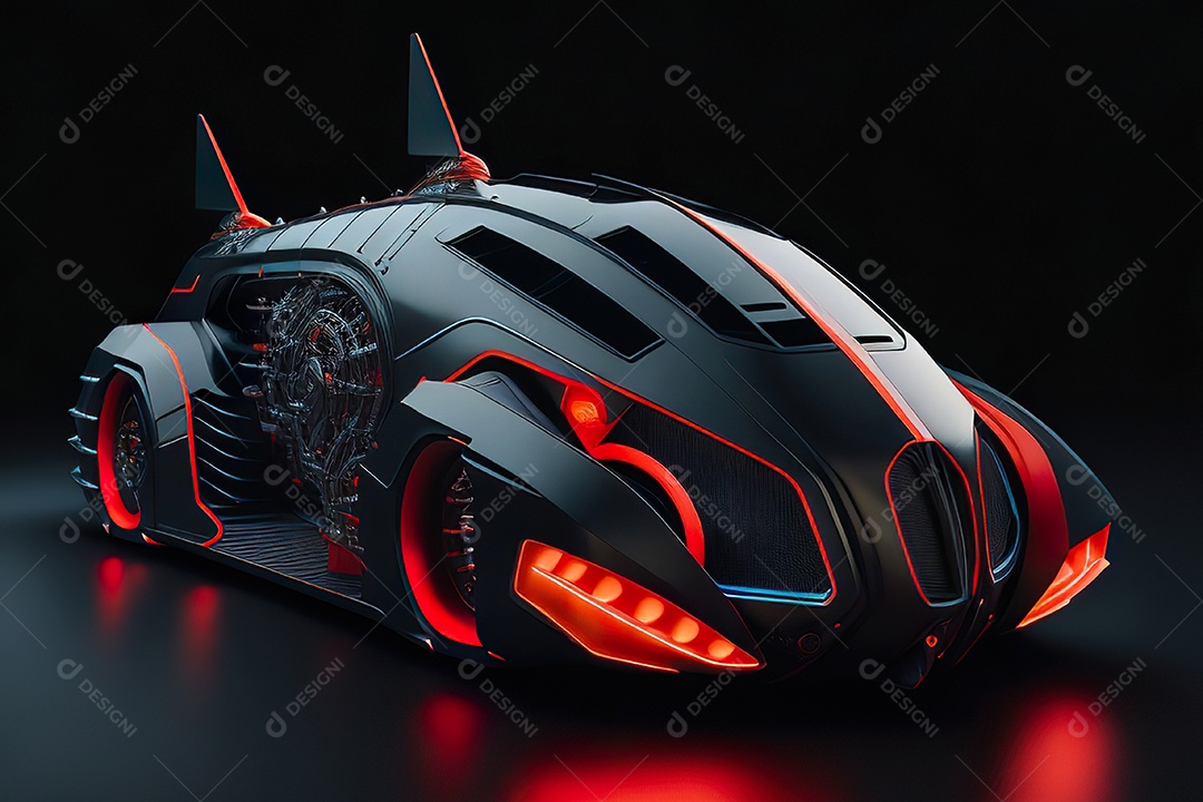 Plano geral de um carro biomecânico mínimo