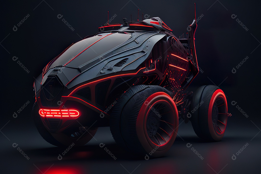 Plano geral de um carro biomecânico mínimo