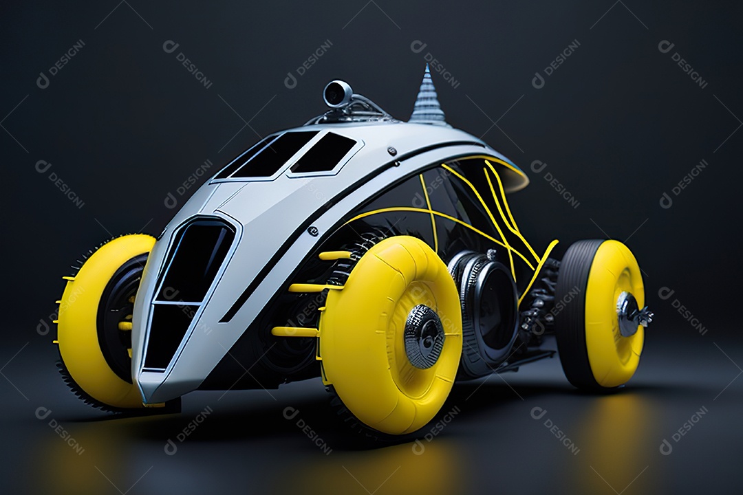 Plano geral de um carro biomecânico mínimo