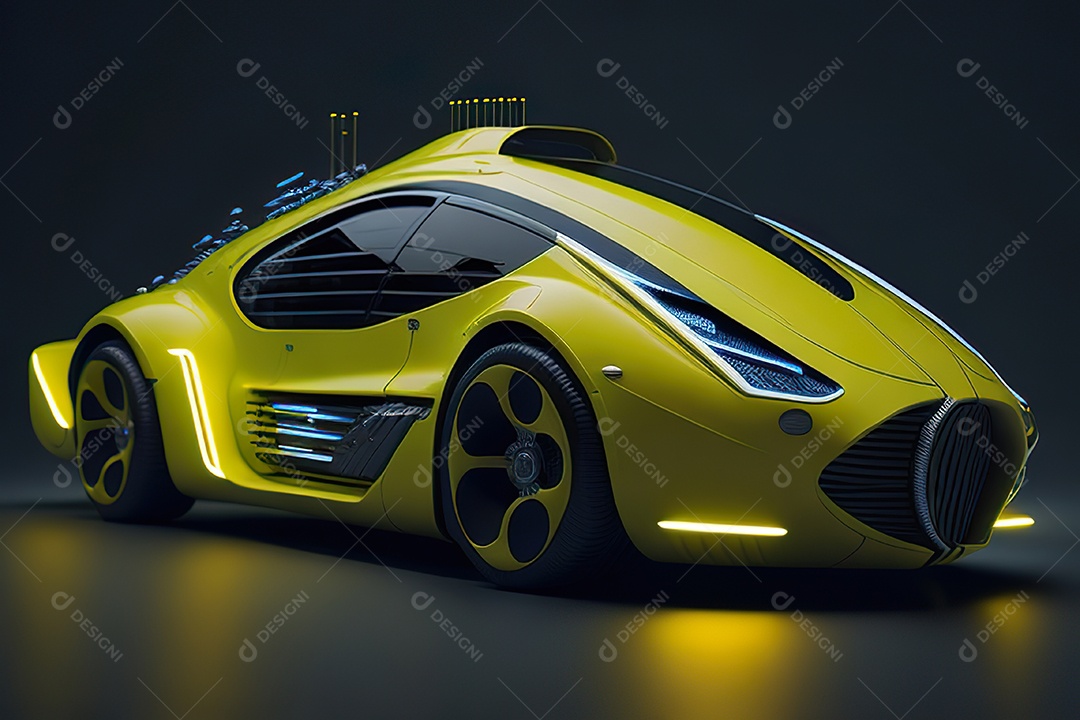 Plano geral de um carro biomecânico mínimo