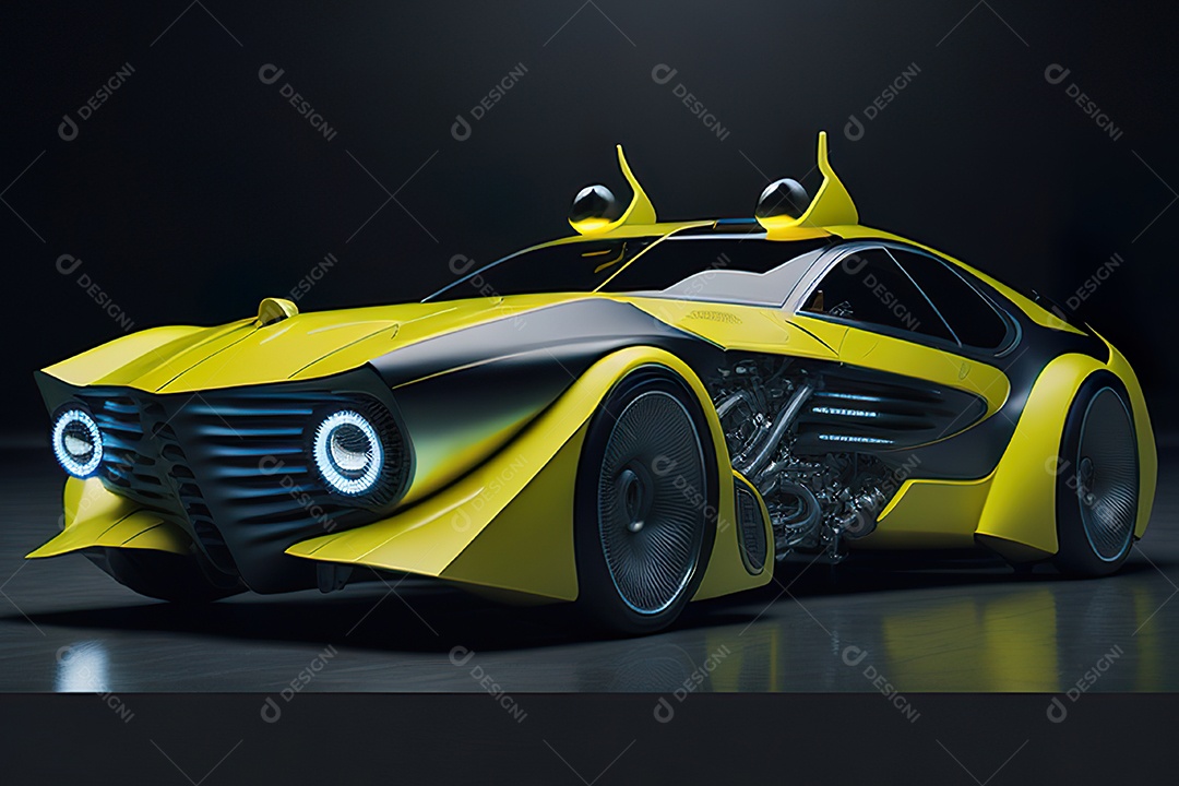 Plano geral de um carro biomecânico mínimo