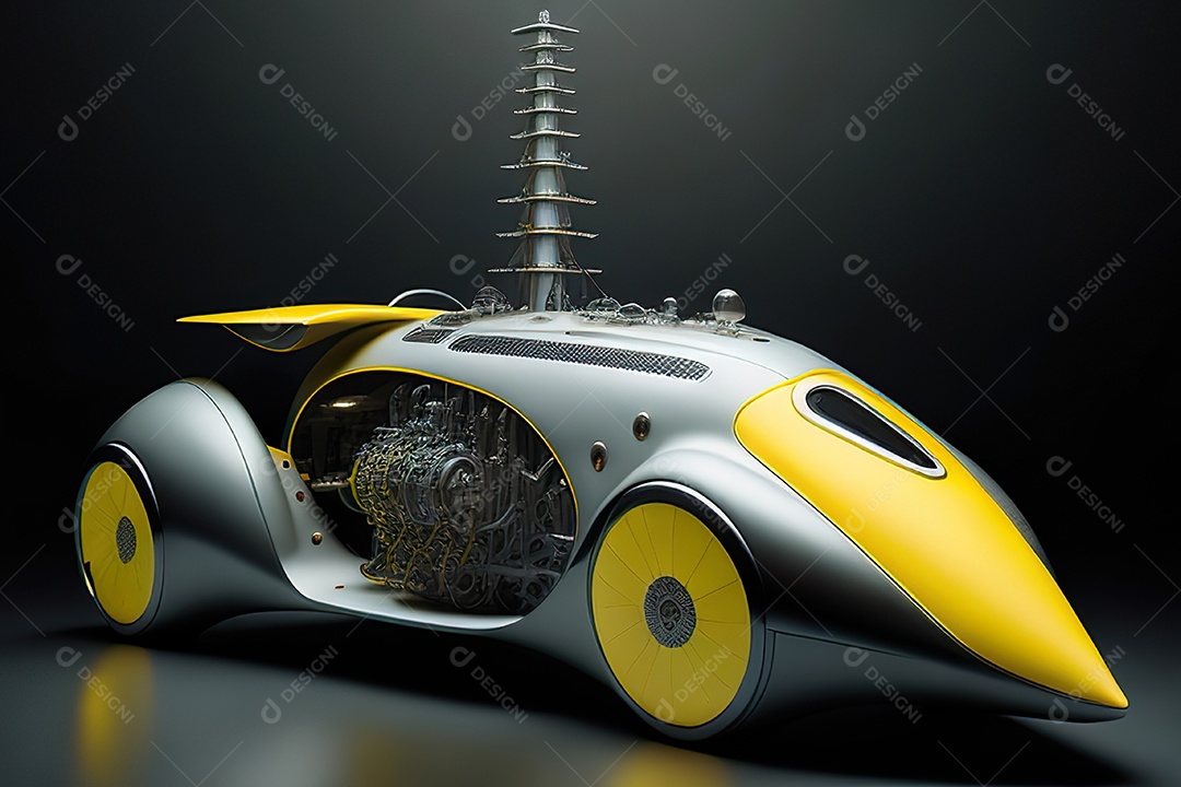 Plano geral de um carro biomecânico mínimo