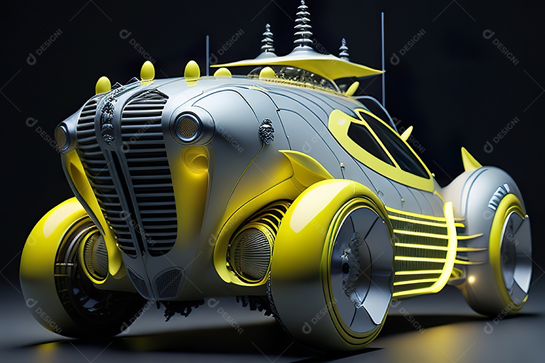 Plano geral de um carro biomecânico mínimo