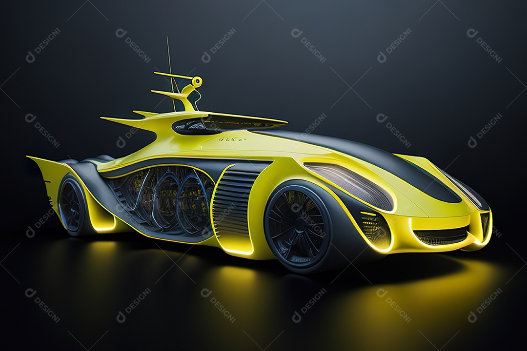 Plano geral de um carro biomecânico mínimo