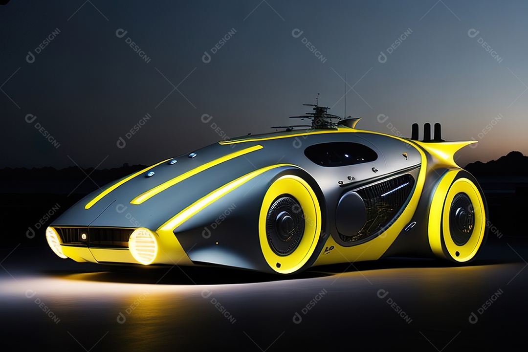 Plano geral de um carro biomecânico mínimo