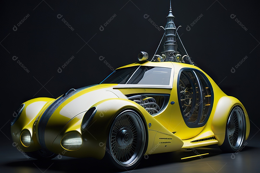 Plano geral de um carro biomecânico mínimo