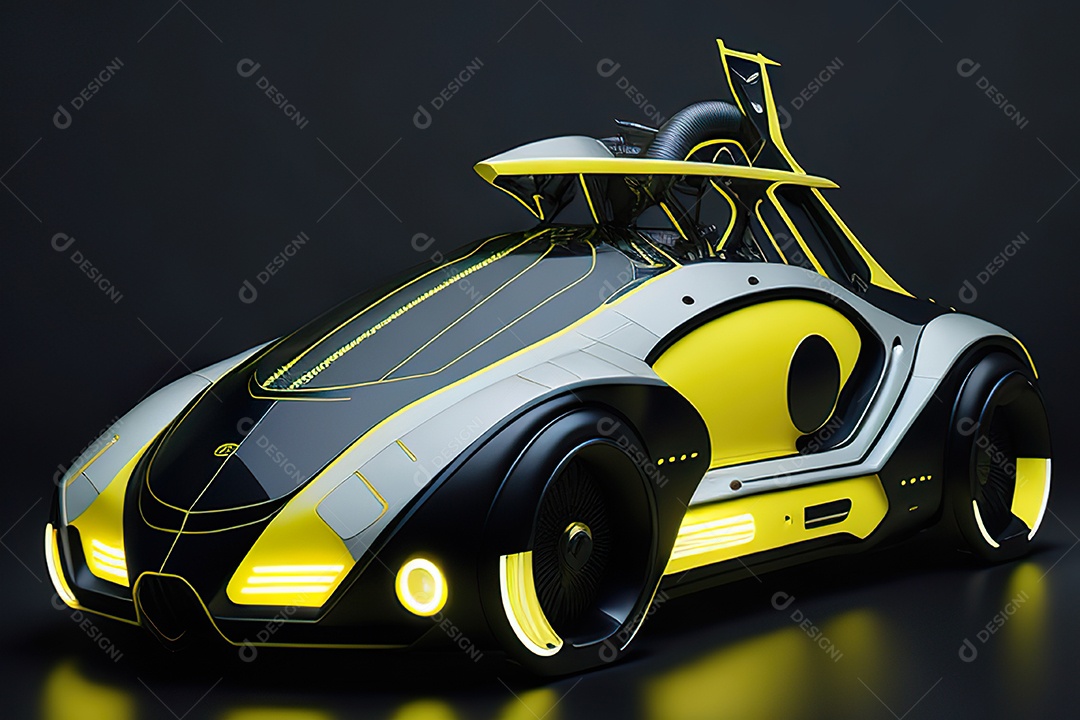 Plano geral de um carro biomecânico mínimo