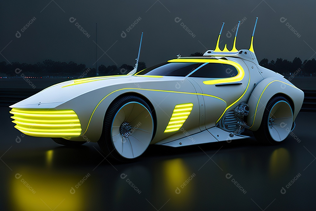 Plano geral de um carro biomecânico mínimo