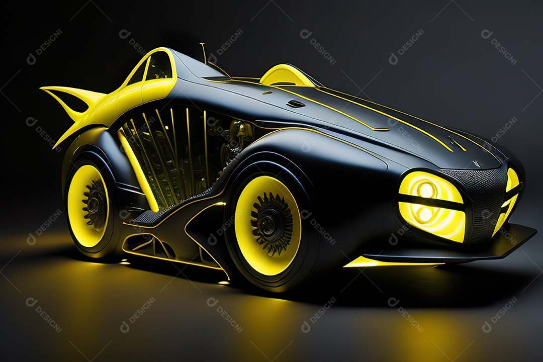 Plano geral de um carro biomecânico mínimo