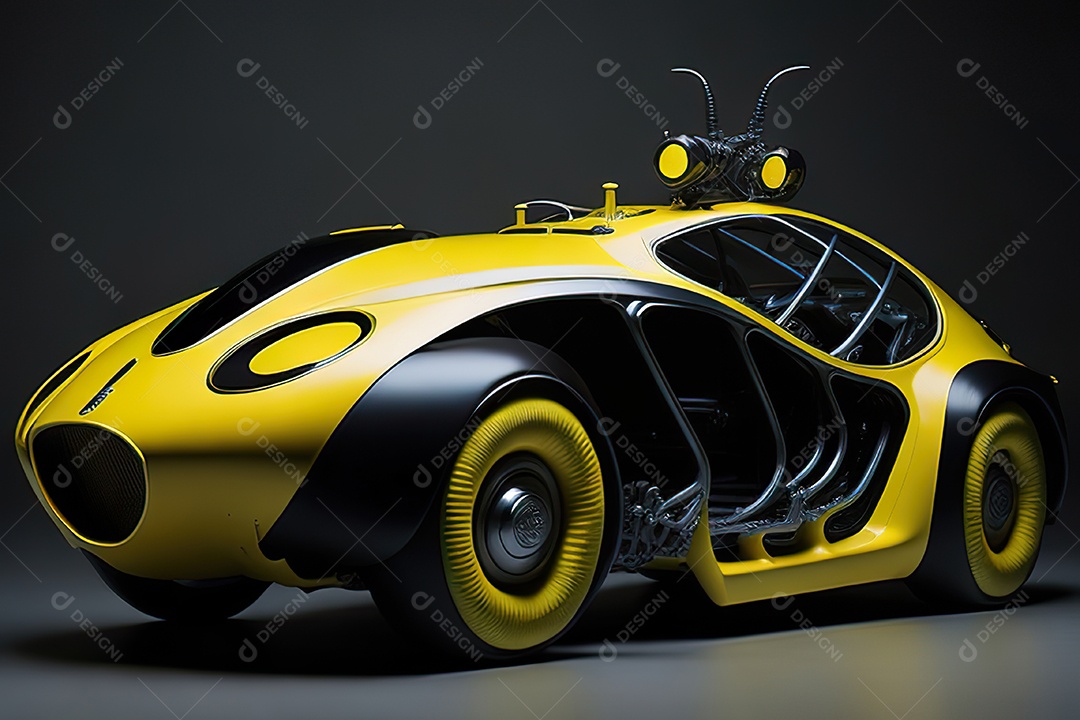 Plano geral de um carro biomecânico mínimo