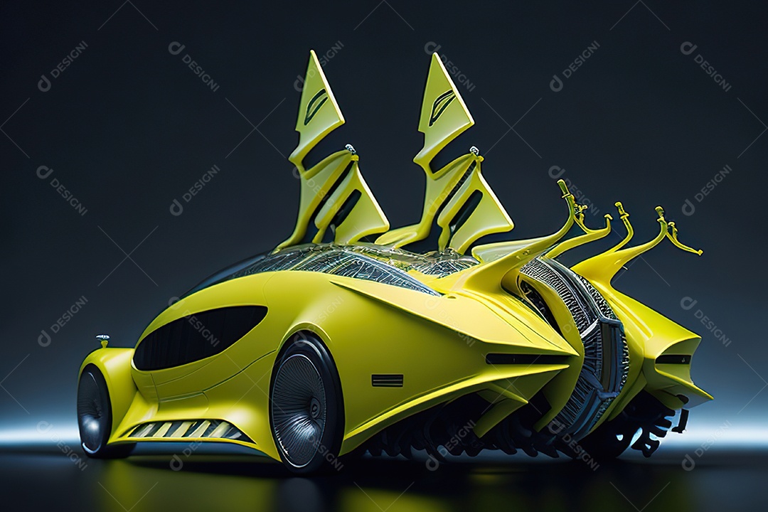 Plano geral de um carro biomecânico mínimo