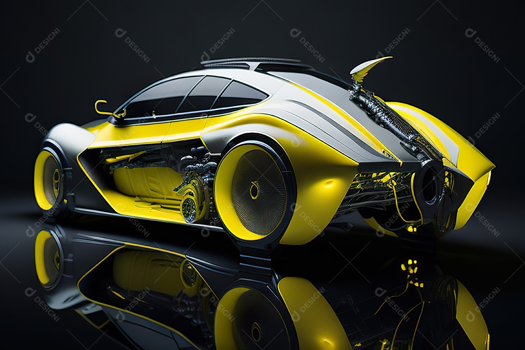 Plano geral de um carro biomecânico mínimo