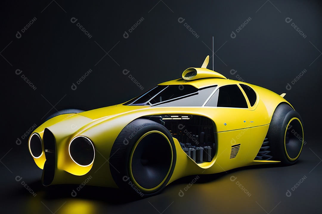 Plano geral de um carro biomecânico mínimo