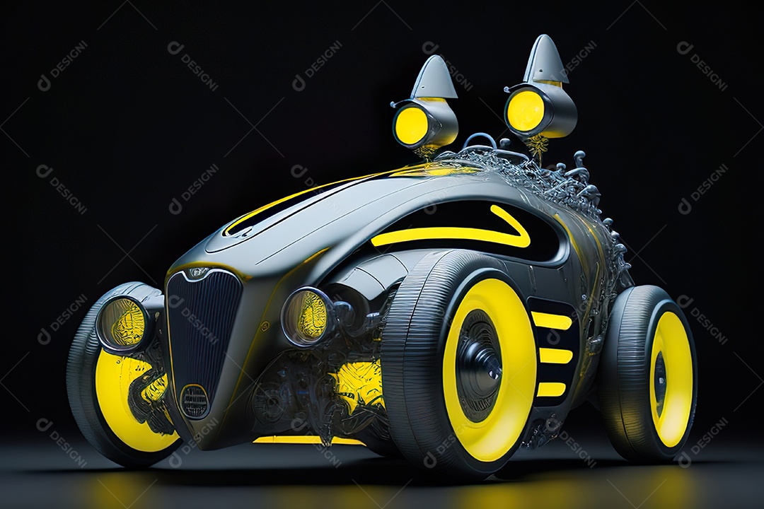 Plano geral de um carro biomecânico mínimo