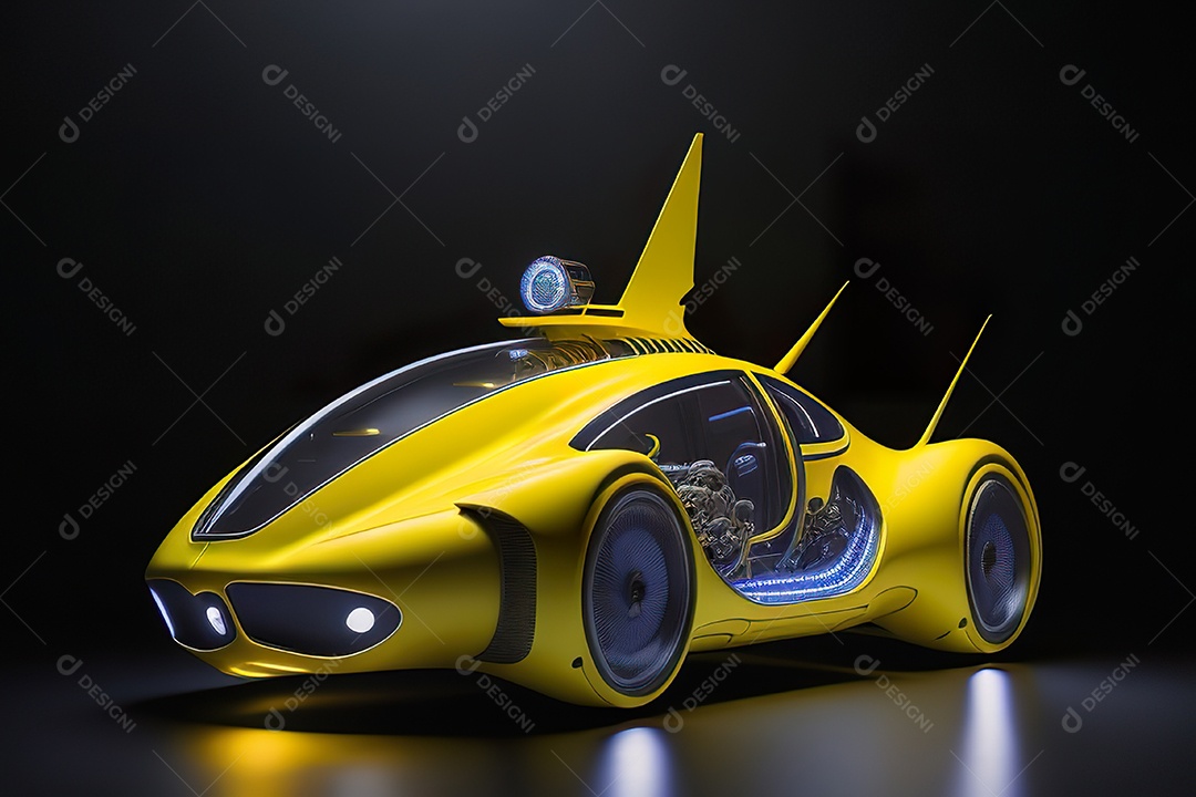 Plano geral de um carro biomecânico mínimo