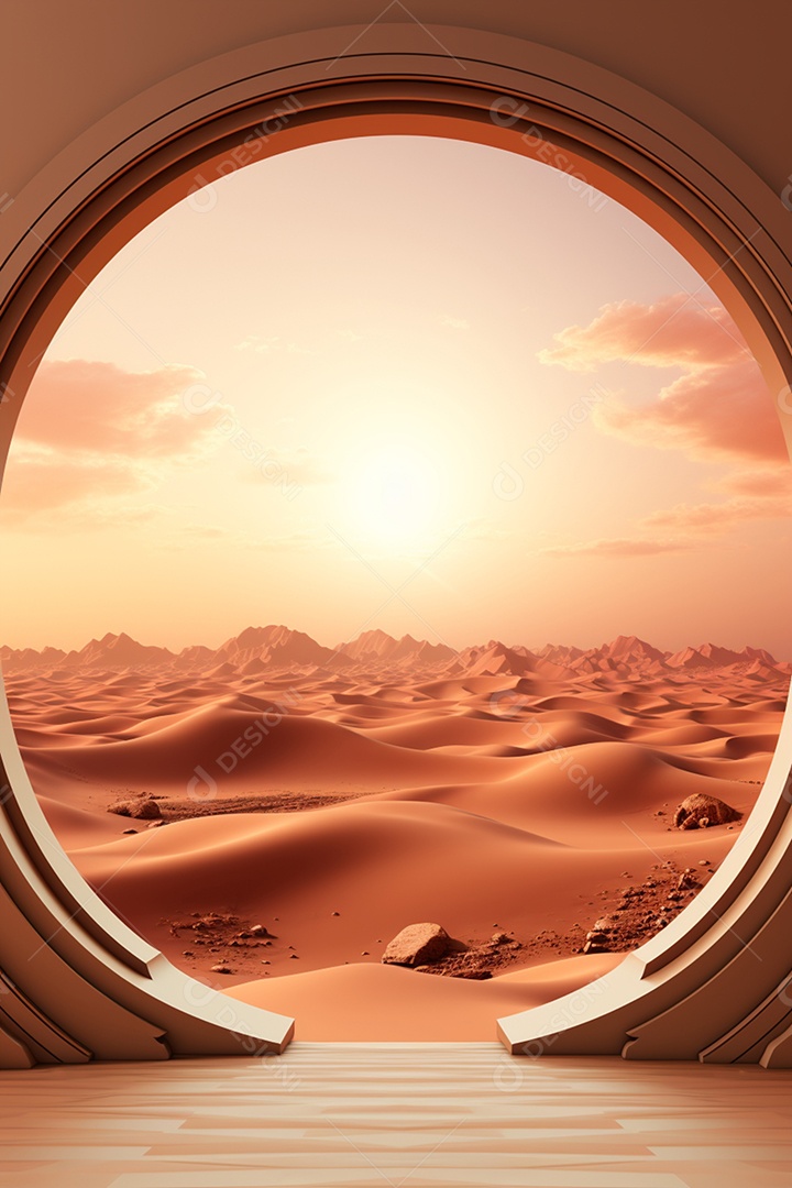 Fundos de Cenário para Flyer Fundo Deserto de Areia