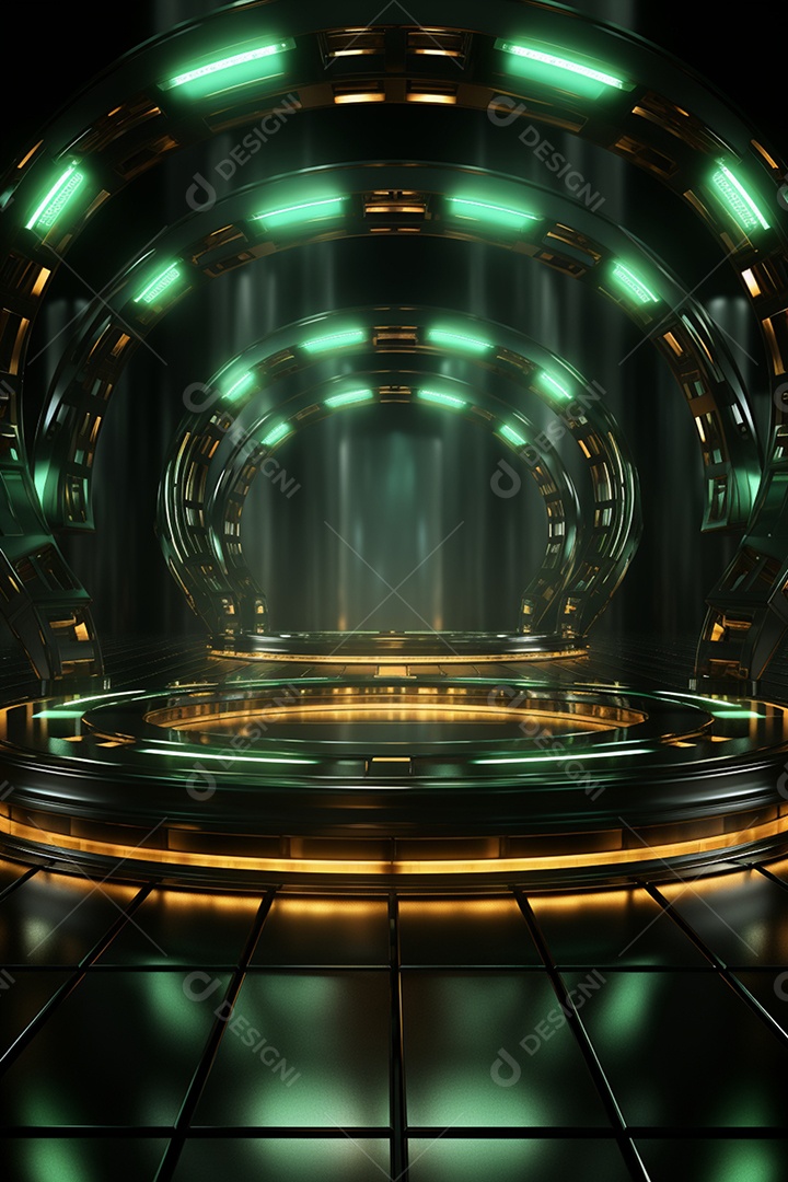 Fundos de Cenário para Flyer Com Luzes Neon